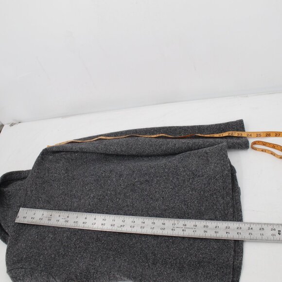 Smartwool Cardigan Womens S/M Odessa Lake Wrap Jacket Wool Silk Blend Knit gray - Picture 8 of 12